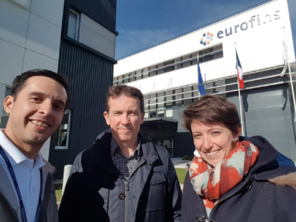 Visitamos Eurofins en Nantes, Francia